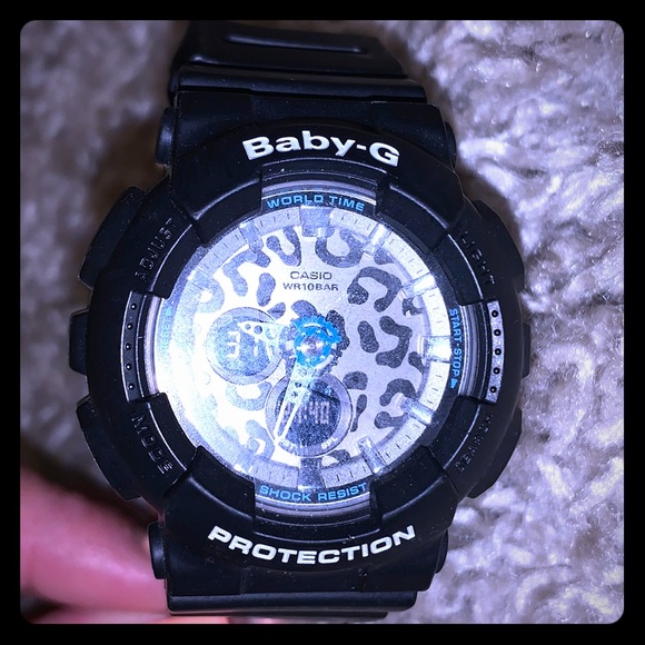 g shock leopard